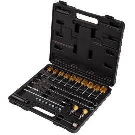 Набор для чистки гнезд форсунок и не только 24 элемента с кейсом Mar-Pol (M06040)