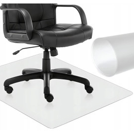 Защитный коврик под офисное или игровое кресло Ruhhy 0.5 мм 100 х 140 см полипропилен Полупрозрачный (21790)