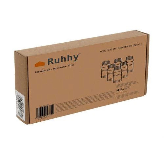 Набір ефірних масел – 6 шт. по 10 мл Ruhhy 21939/n