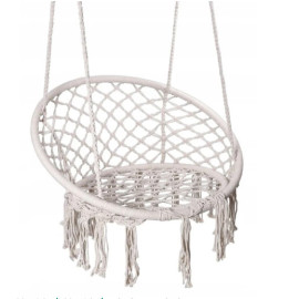 Підвісне крісло гойдалка Hanert AirFlow Beige