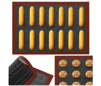 Силіконовий килимок для випічки Ruhhy 27189 - 30х40 см, антипригарний