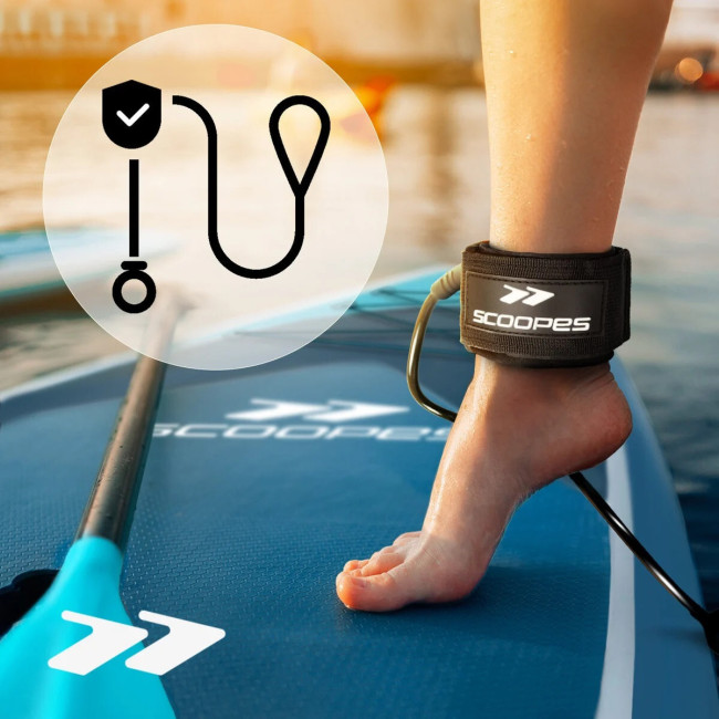Надувна SUP дошка Scoopes Velo 320 см з веслом, сидінням, насосом та повним комплектом аксесуарів