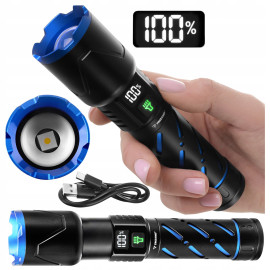 Тактичний фонарь Trizand 26950 800 лм, USB-C, zoom, 5000 мАч