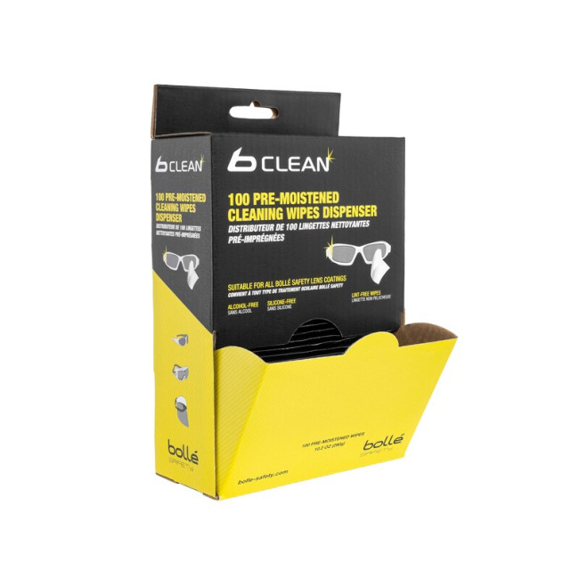 Серветки Bolle для чищення оптики B-Clean - 100 шт.