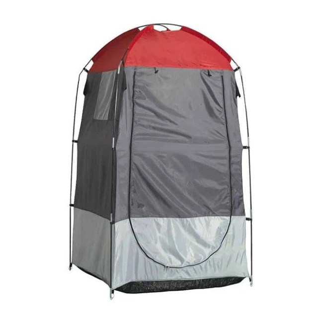 Походная палатка туристическая для душа Bestway 68002 туалета переодевания переносной душ для кемпинга 110х110х190 см Серая