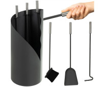 Камінний набір в стилі лофт Kaminer 23 х 60 см (25970)