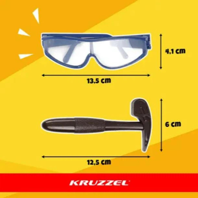 Детский игровой набор для раскопок динозавров 6 в 1 Kruzzel 26422