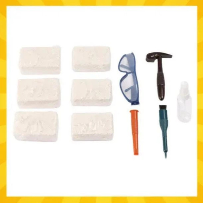 Детский игровой набор для раскопок динозавров 6 в 1 Kruzzel 26422