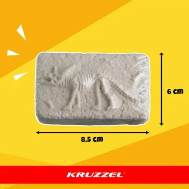 Детский игровой набор для раскопок динозавров 6 в 1 Kruzzel 26422