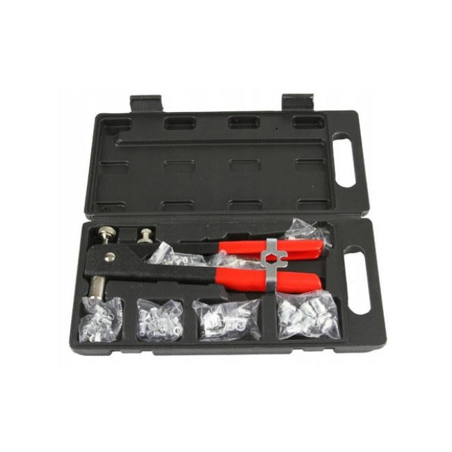 Заклепочник ручний для заклепувальних гайок Mar Pol M3-M8 (M49568) 106 елементів