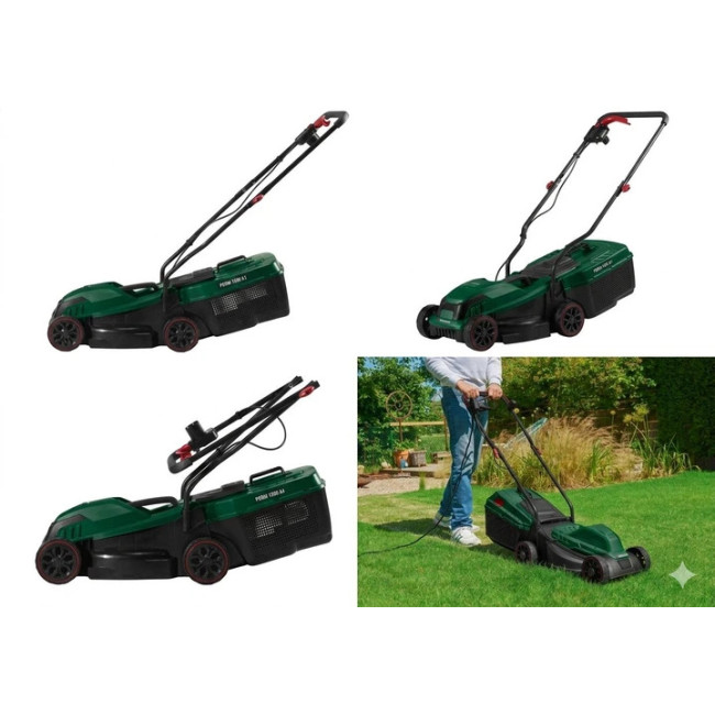 Електрична газонокосилка Parkside Модель 2025 1200 Вт 30 см 3500 об/хв