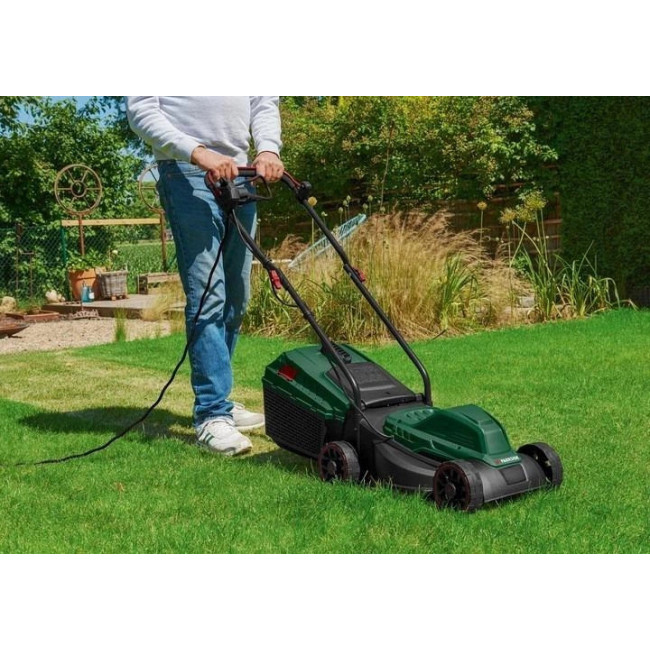 Електрична газонокосилка Parkside Модель 2025 1200 Вт 30 см 3500 об/хв
