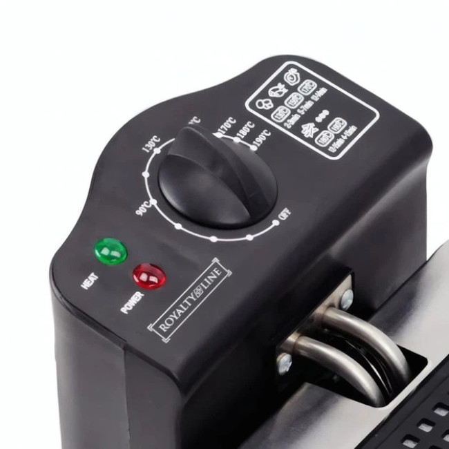 Фритюрниця електрична Royalty Line RL-EFT2000L