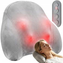 Масажна подушка для шиї, плеч і спини з підігрівом 25Вт Maltec (Польща)