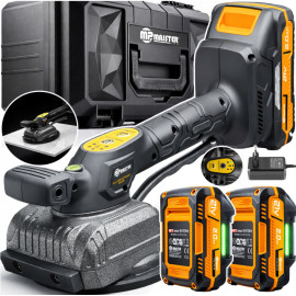 Виброприсоска для плитки + 2 аккумулятора 2Ач 21В Majster Pro (Польша)