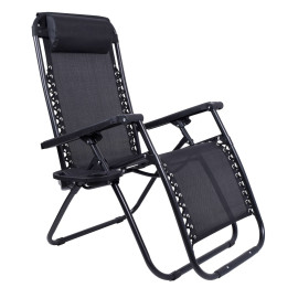 Кресло-шезлонг Hanert Hanert Lounge Zero Gravity Black