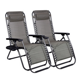 Кресло-шезлонг Hanert Lounge Bronze – 2шт в комплекте