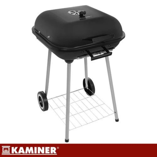 Садовий гриль з кришкою Kaminer 27321/n