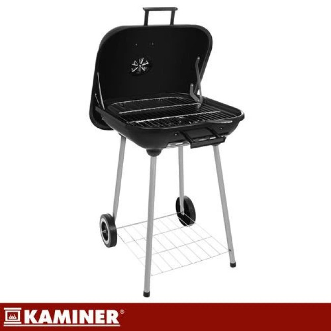 Садовий гриль з кришкою Kaminer 27321/n
