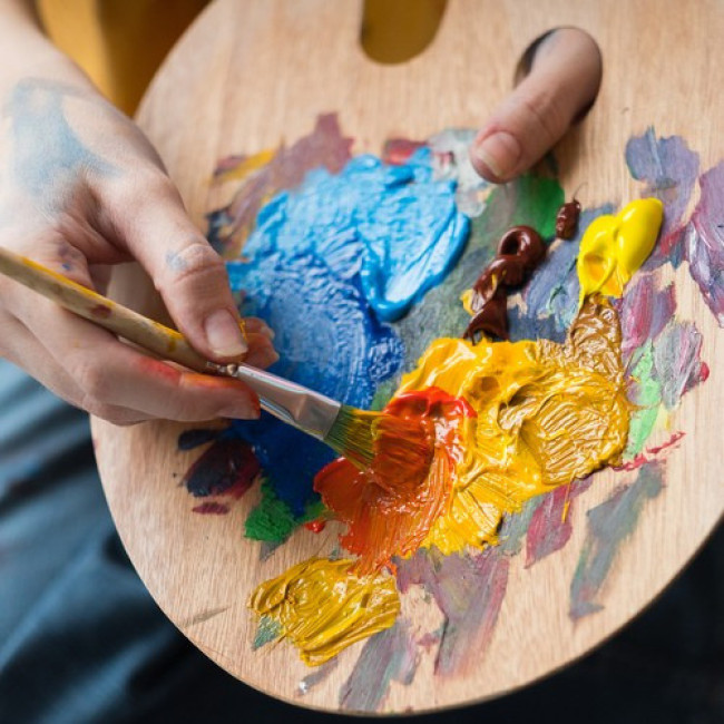 Акриловые краски, 24 шт. - 12 мл. Maaleo 20363