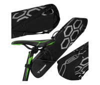 Сумка велосипедна бокова Trizand 27353, 12L, водонепроникна, під сідло