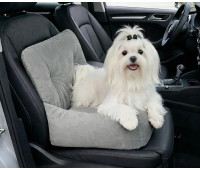 Лежанка автокресло для собак, безопасность и удобство любимца во время поездки Purlov