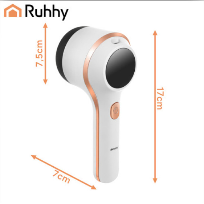 Бездротова машинка для видалення катишків Ruhhy 27131 (USB-C, 6 лез, ЖК-дисплей)