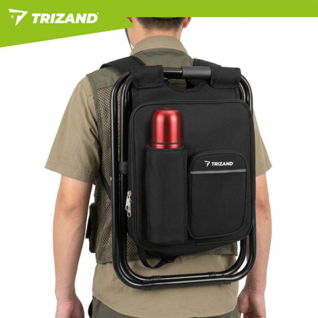 Рыболовный рюкзак-стульчик Trizand 27333, 3 в 1, 150 кг