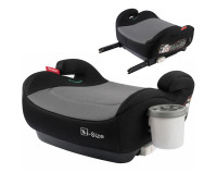 Автокресло бустер Hanert Junior i-Size Black + подстаканник