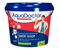 Шок-хлор для басейну AquaDoctor C-60T 1 кг в таблетках