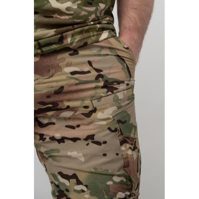 Летние брюки из нейлона MILITARY PLUS Мультикам (1480)