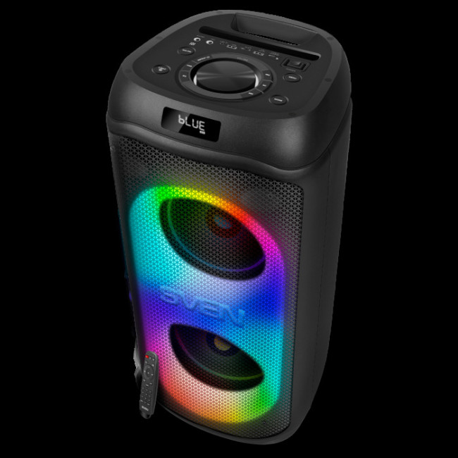 Акустическая система SVEN PS-1050 Black (200Вт, TWS, bluetooth, подсветка, караоке, FM)