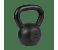 Чавунна гиря Rebel Active RBA-2323-12 12 кг з ергономічною ручкою і плоским дном