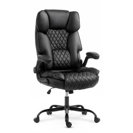 Офісне крісло Hell's Chair HC-1033 Black екошкіра