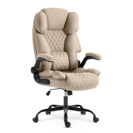 Офісне крісло Hell's Chair HC-1033 Beige тканина