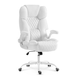 Офісне крісло Hell's Chair HC-1033 White екошкіра