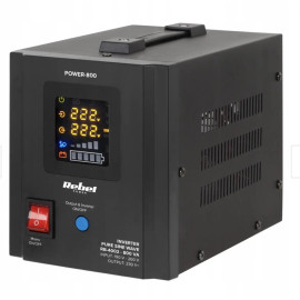 Аварійне Живлення Rebel POWER-800 - UPS 12V 230V 800VA/500W RB-4002 - Надійний Захист для Ваших Приладів
