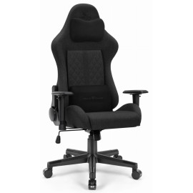 Геймерське крісло Hell's Chair HC-1006 Black тканина