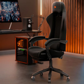 Ігрове крісло Trex E-Sports TX-120GC SCORN чорне