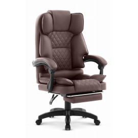 Офісний стілець Hell's Chair HC-1031, Brown екошкіра