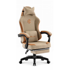 Геймерське крісло Hell's Chair HC-1016 Beige тканина
