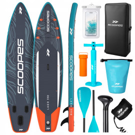 Надувна дошка SUP сапбордингу Scoopes LAGO 350см до 180 кг комплект