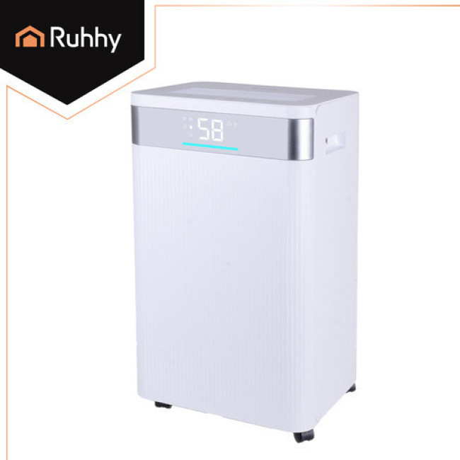 Осушитель воздуха Ruhhy 26801 мощный тихий режим Wi-Fi Бак 4,3 л