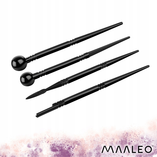 Набор для лепки Maaleo 27920 30 предметов, 1 кг глины, с чехлом