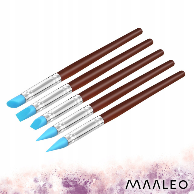 Набор для лепки Maaleo 27920 30 предметов, 1 кг глины, с чехлом