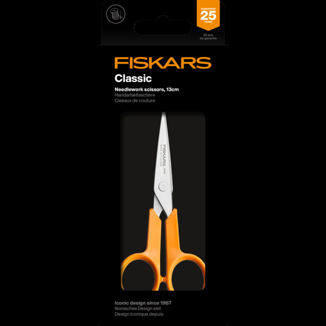 Ножницы для шитья и рукоделия Fiskars Classic Micro-Tip 13 см 1075057 (1005153/859881)