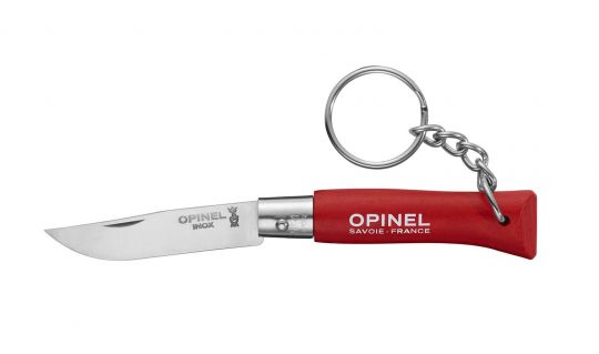 Ніж Opinel Inox Origins брелок Slate Red No.04 (002055), Франція