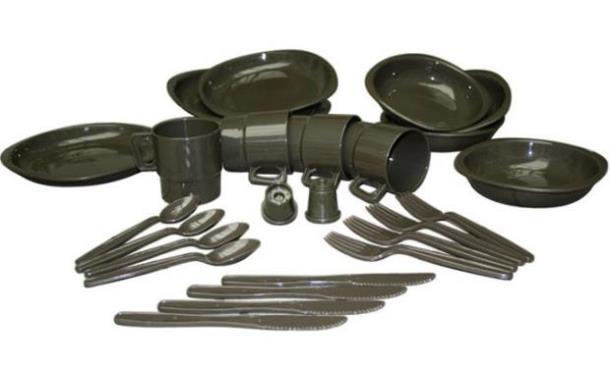 Набор столовий MIL-TEC TELLER 26 предметів на чотири персони Олів (14687000)