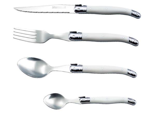 Набор столовых приборов Royalty Line RL-CUT24 White 24 pcs