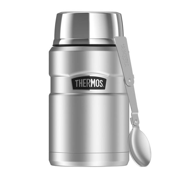 Термос для їжі з ложкою Thermos Stainless King Food Flask, Stainless Steel 710 мл (173050)